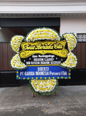 Papan Bunga Duka di Catuharjo